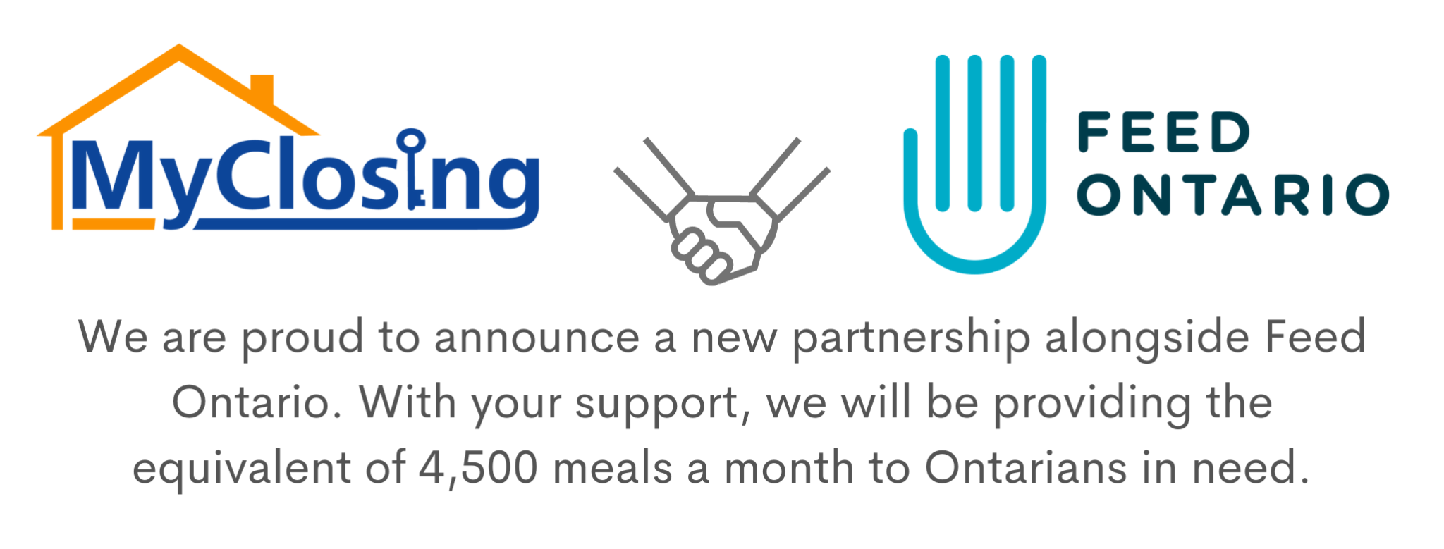 Read more about the article MyClosing Announces Partnership with Feed Ontario